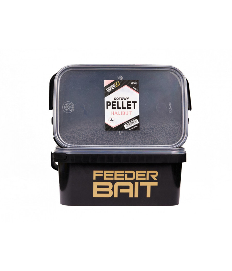 Pellet Gotowy w Wiaderku Halibut 600g - Feeder Bait