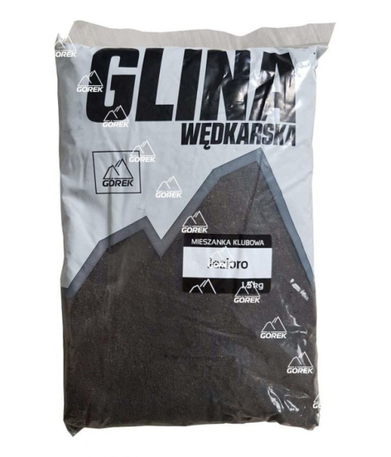 GLINA WĘDKARSKA JEZIORO MIESZANKA KLUBOWA 1,5KG GÓREK