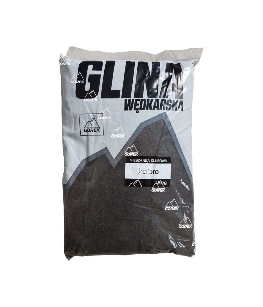 GLINA WĘDKARSKA JEZIORO MIESZANKA KLUBOWA 1,5KG GÓREK