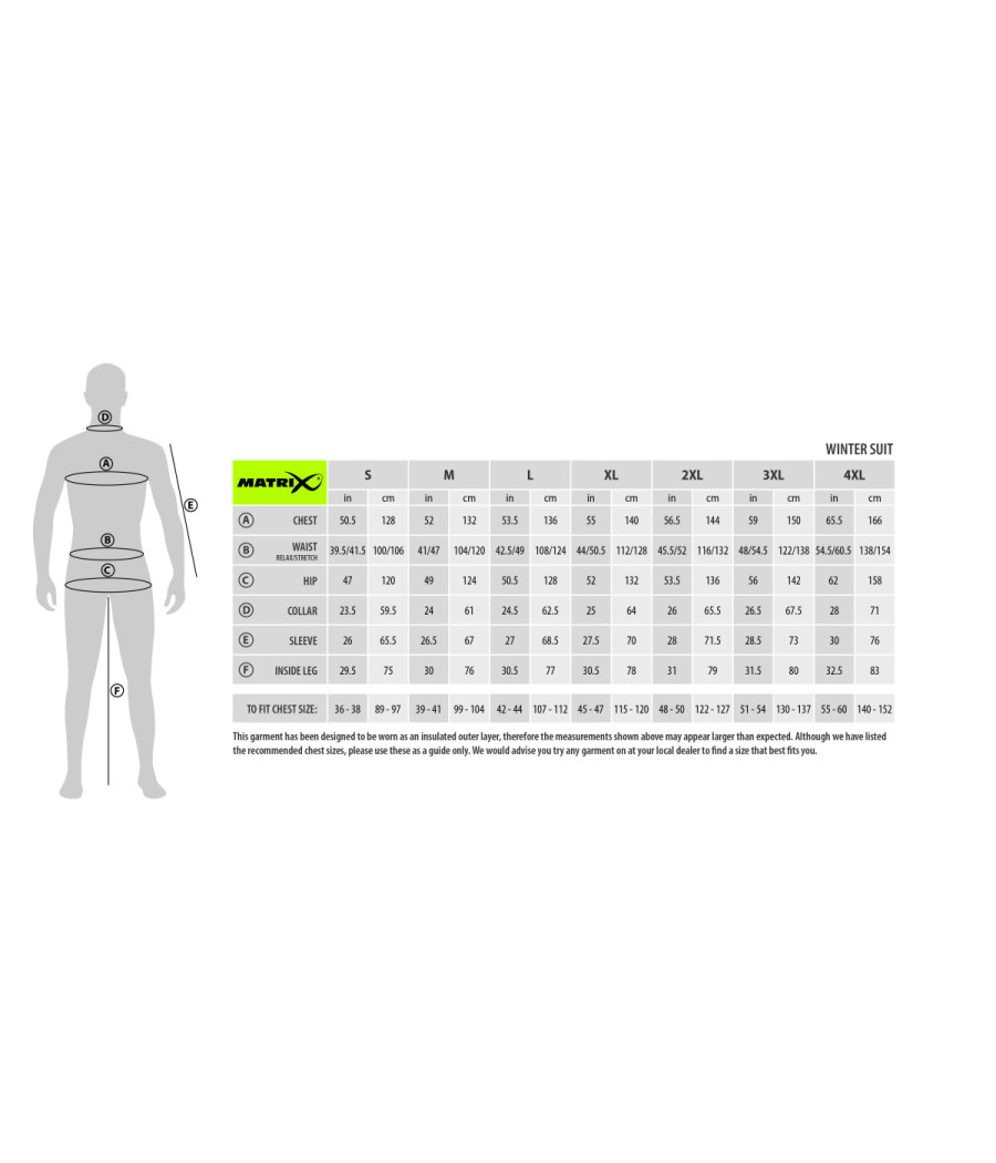 Komplet Matrix Therma Foil Winter Suit - roz. L