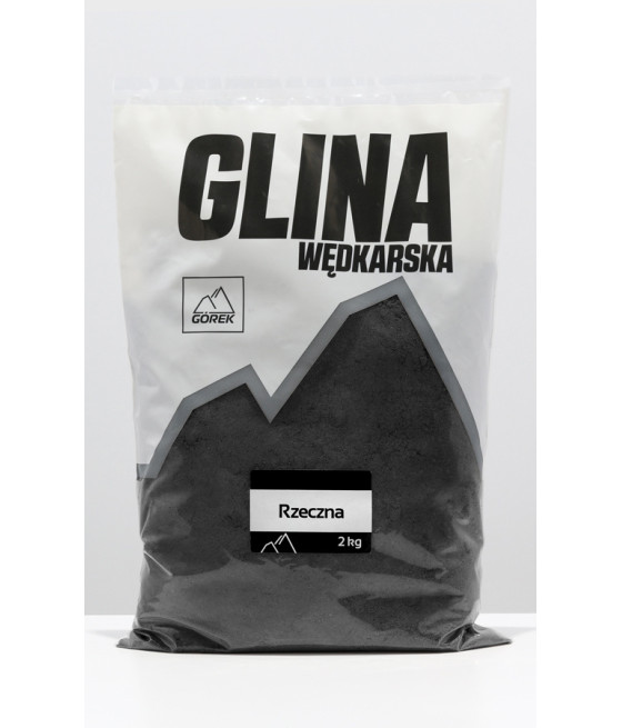 GLINA WĘDKARSKA CIEMNA RZECZNA CZARNA 2KG GÓREK