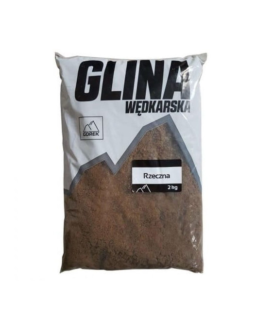 GLINA WĘDKARSKA BRĄZOWA RZECZNA 2KG GÓREK