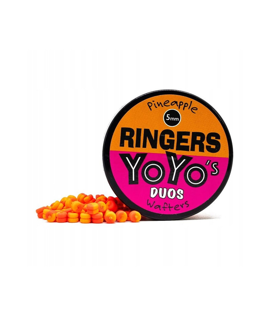 Dumbells Waftersy Ringers Yoyo's Duos Pineapple Orange Pink 5mm 30g