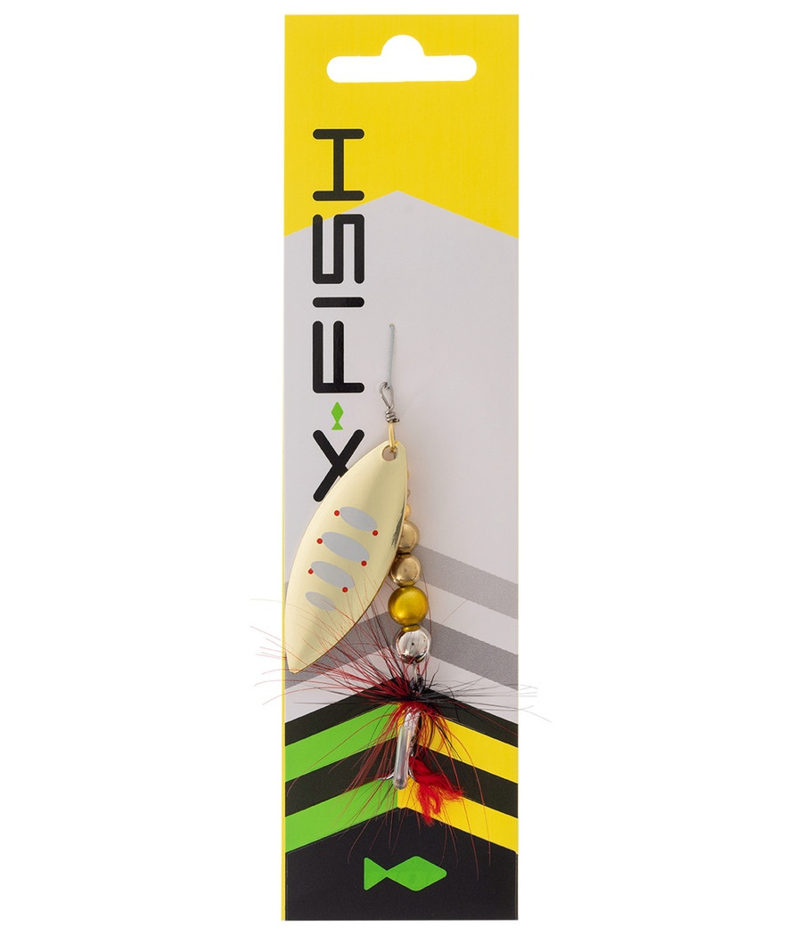 Obrotówka Spinning X-Fish Orbit nr 4 11,5g Gold SRD
