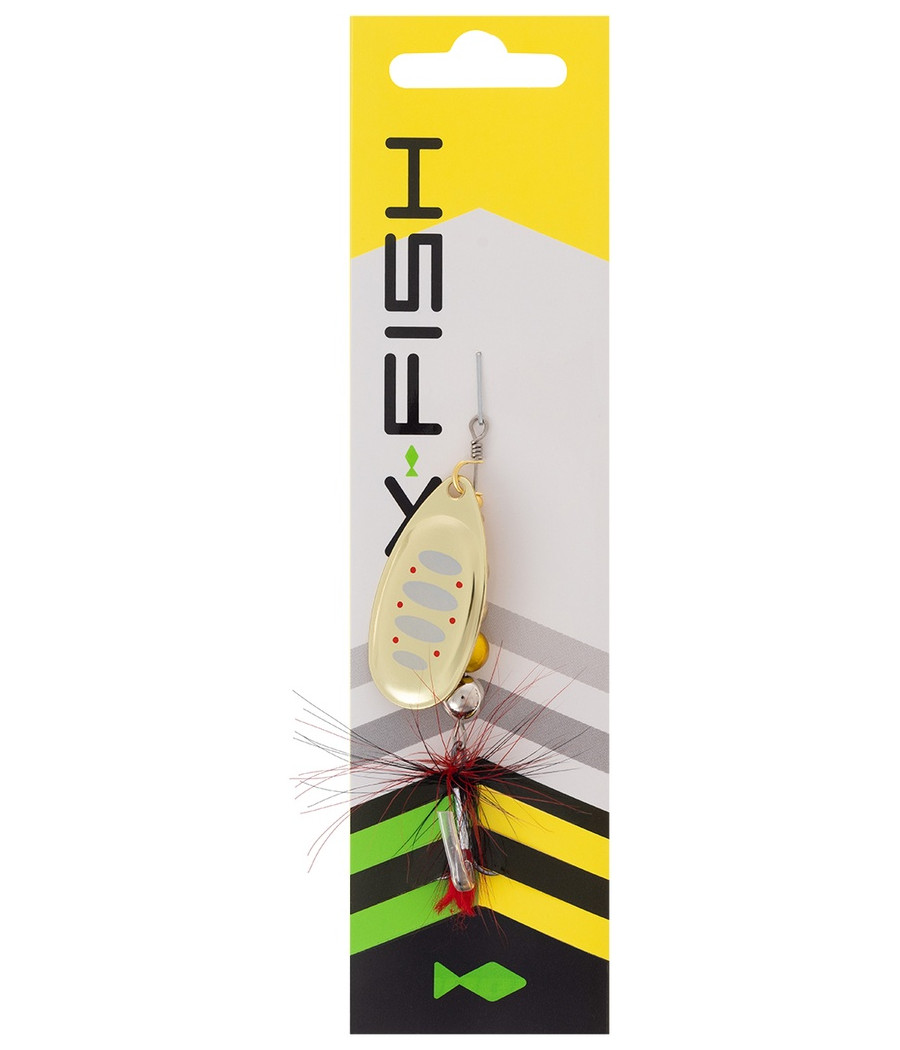 Obrotówka Spinning X-Fish Sirius nr 4 12g Gold SRD
