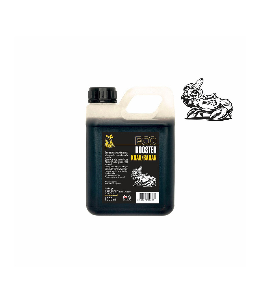 Liquid Booster Invader ECO 1000 ml Krab Banan
