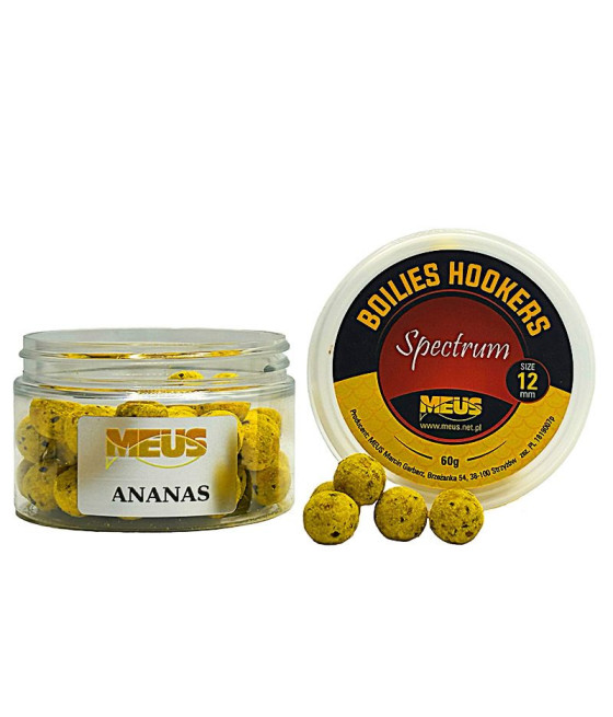 Kulka Haczykowe 12mm ANANAS Skisłe Masło Tonąca MEUS Spectrum