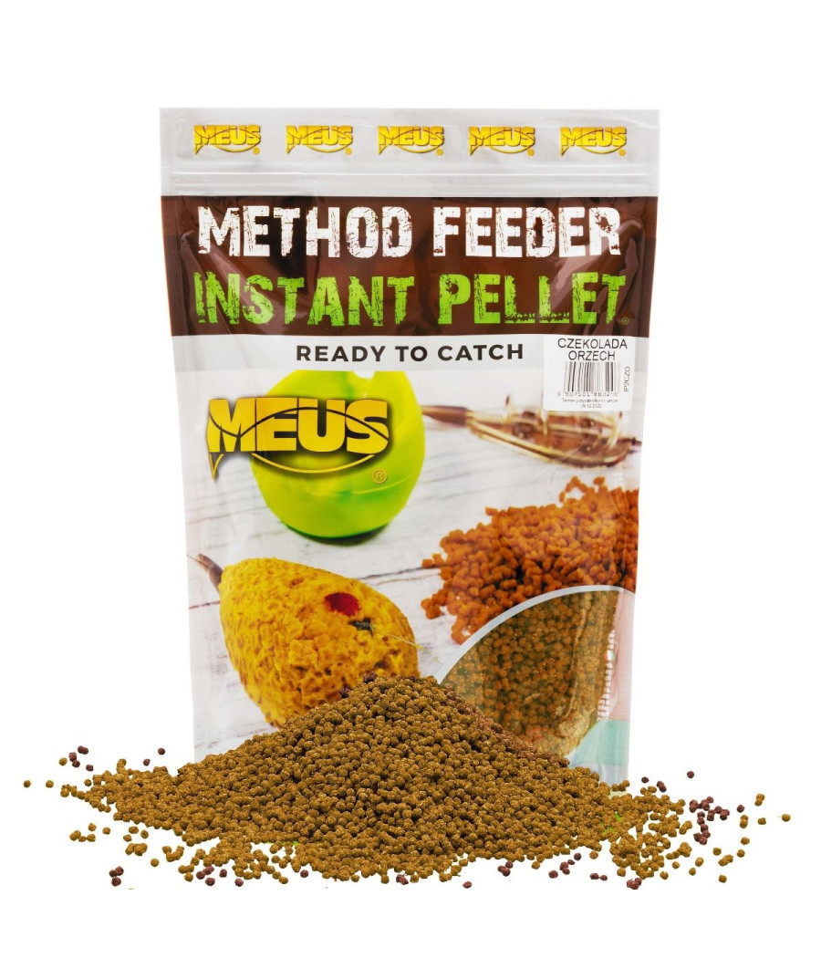 Instant Pellet Ready Namoczony 2mm FERMENTOWANA KUKURYDZA Method Feeder 700g MEUS