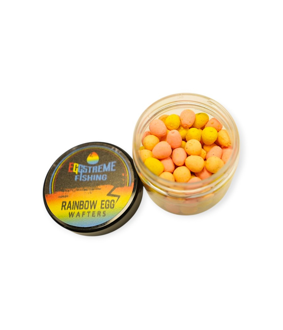 Kulki Rainbow Egg Wafters Washed Out Wyprane - Eggstreme Fishing