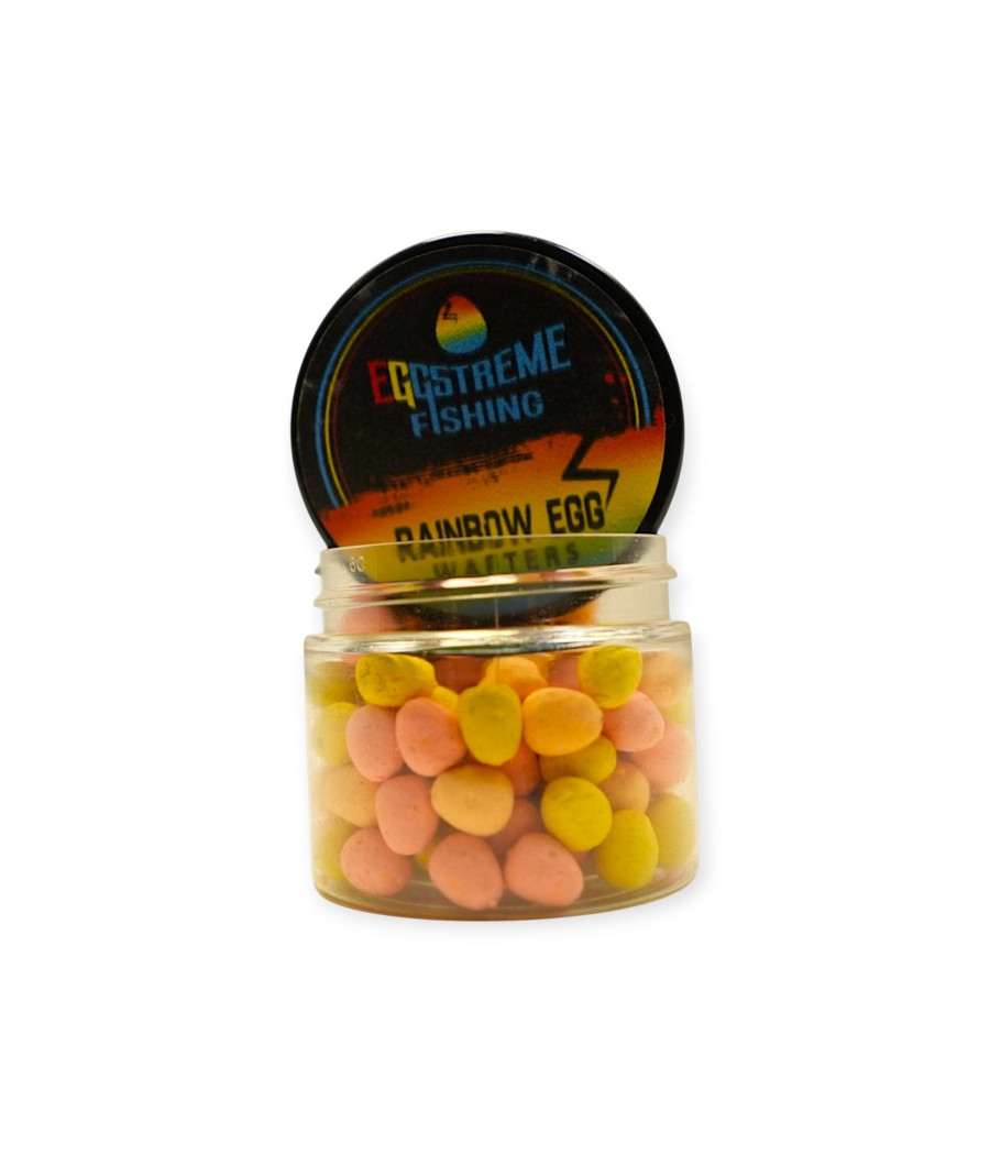 Kulki Rainbow Egg Wafters Washed Out Wyprane - Eggstreme Fishing