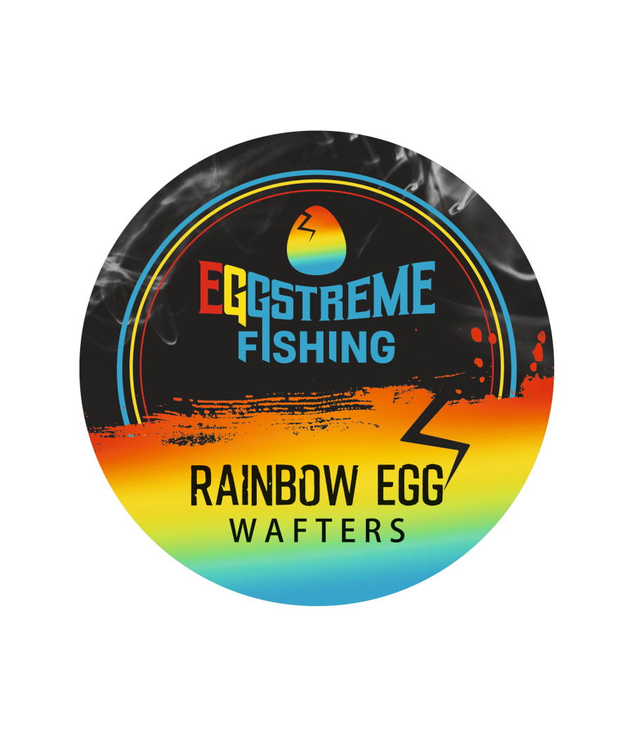 Kulki Rainbow Egg Wafters Washed Out Wyprane - Eggstreme Fishing