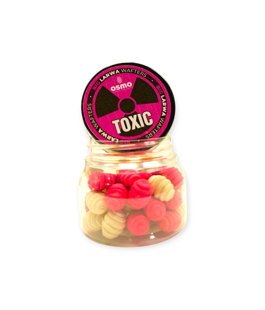 KULKI OSMO BIG LARWA WAFTERS - TOXIC 14x10mm