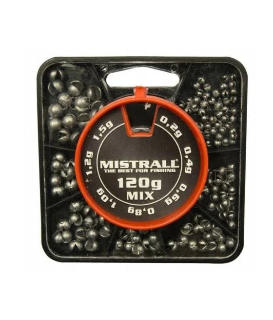 Śrut Mix 120g Mistrall 0,20g / 0,4g / 0,6g / 0,8g / 1,00g / 1,2g / 1,5g