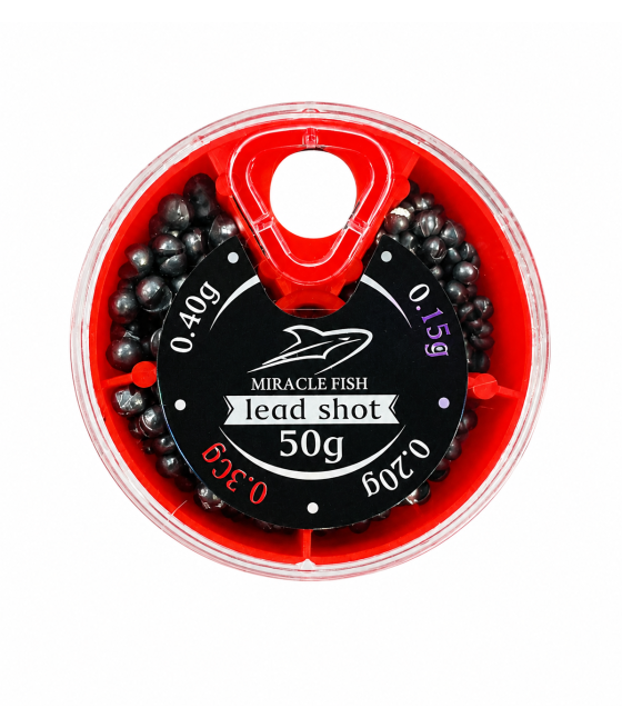 Śrut Miracle Fish Lead Shot 50g 0.15g / 0.20g / 0.30g / 0.40g