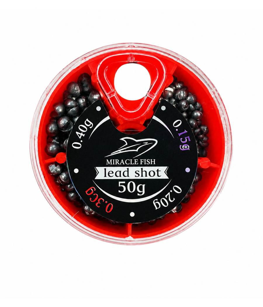 Śrut Miracle Fish Lead Shot 50g 0.15g / 0.20g / 0.30g / 0.40g