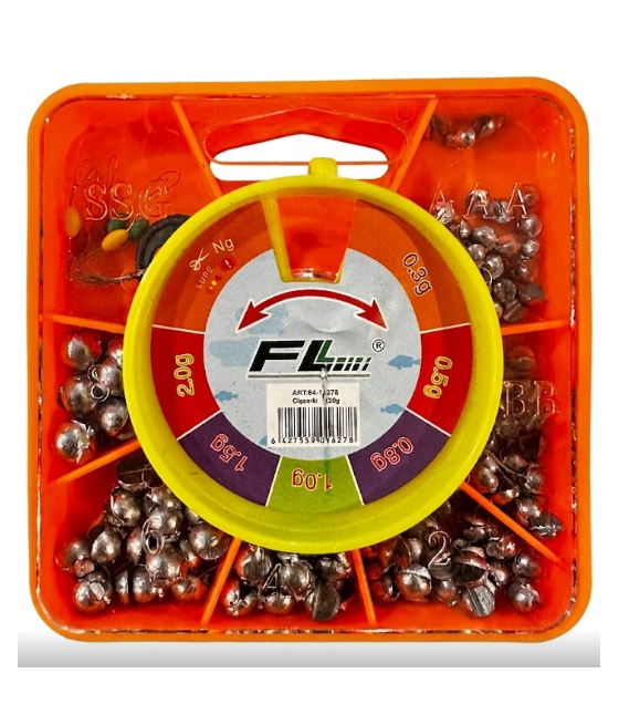 Śrut 120g FL 03g / 0.5g / 0.8g / 1.0g / 1.5g / 2.0 + Lure