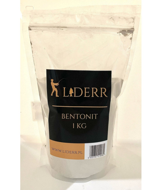 Bentonit super mocny klej do zanęt 1kg LIDERR