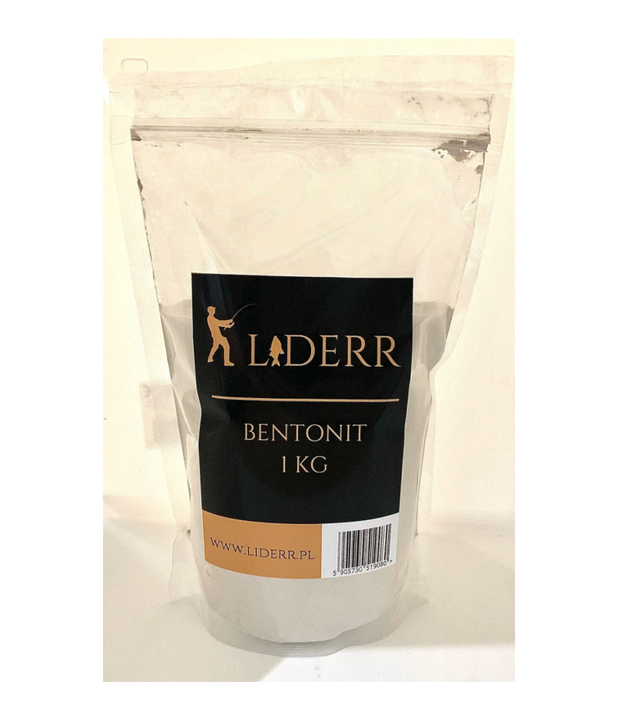 Bentonit super mocny klej do zanęt 1kg LIDERR