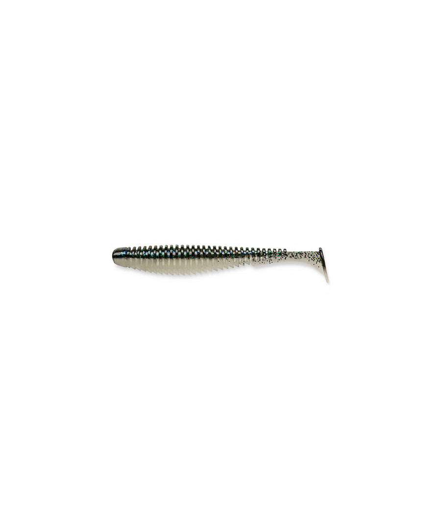GUMA U-Shad 4" 101mm, KOLOR 201 - Bluegill / Pearl FISHUP 1SZT
