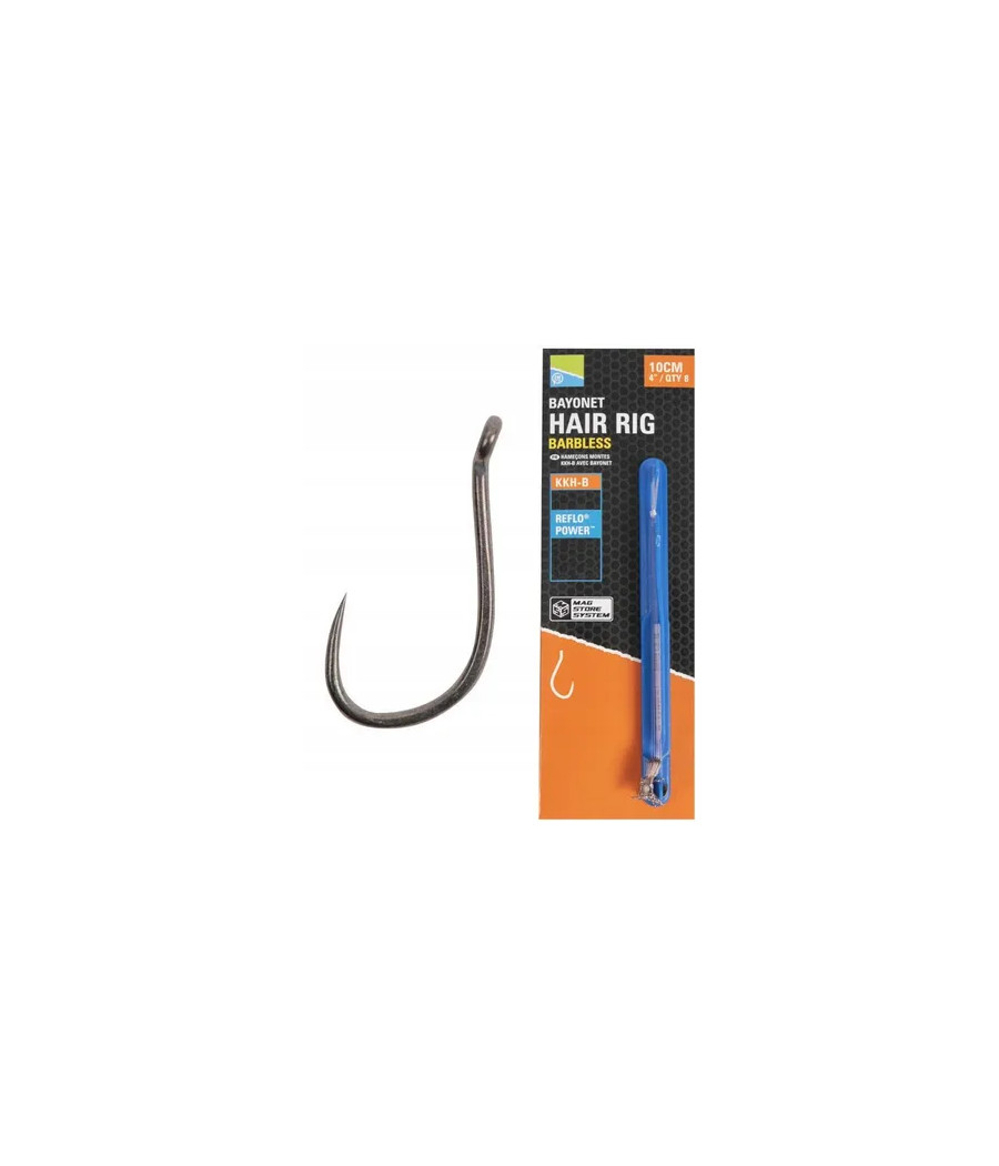 Przypony Preston Bezzadziorowe Wkrętka KKH-B Hair Rigs 10cm roz 12 0,21mm