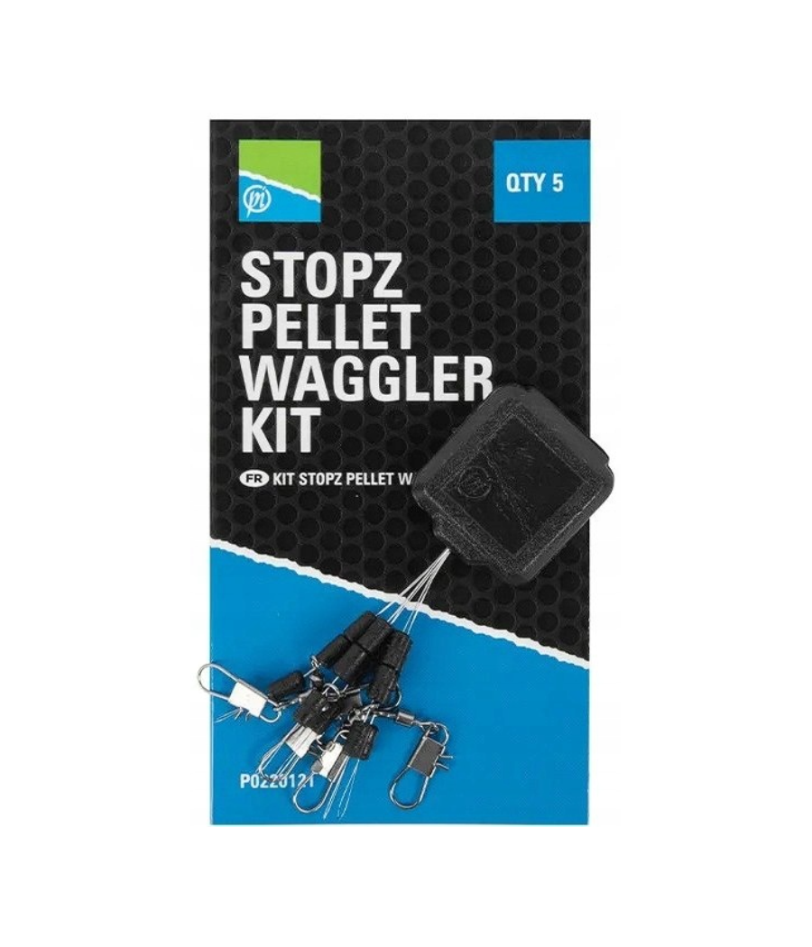 System Do Montażu Spławików Zestaw Preston Stopz Pellet Waggler KIT 5szt