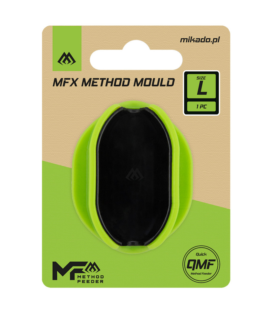 Koszyczek Podajnik Method Feeder MFX roz L Komplet 20+30+40g + foremka Mikado