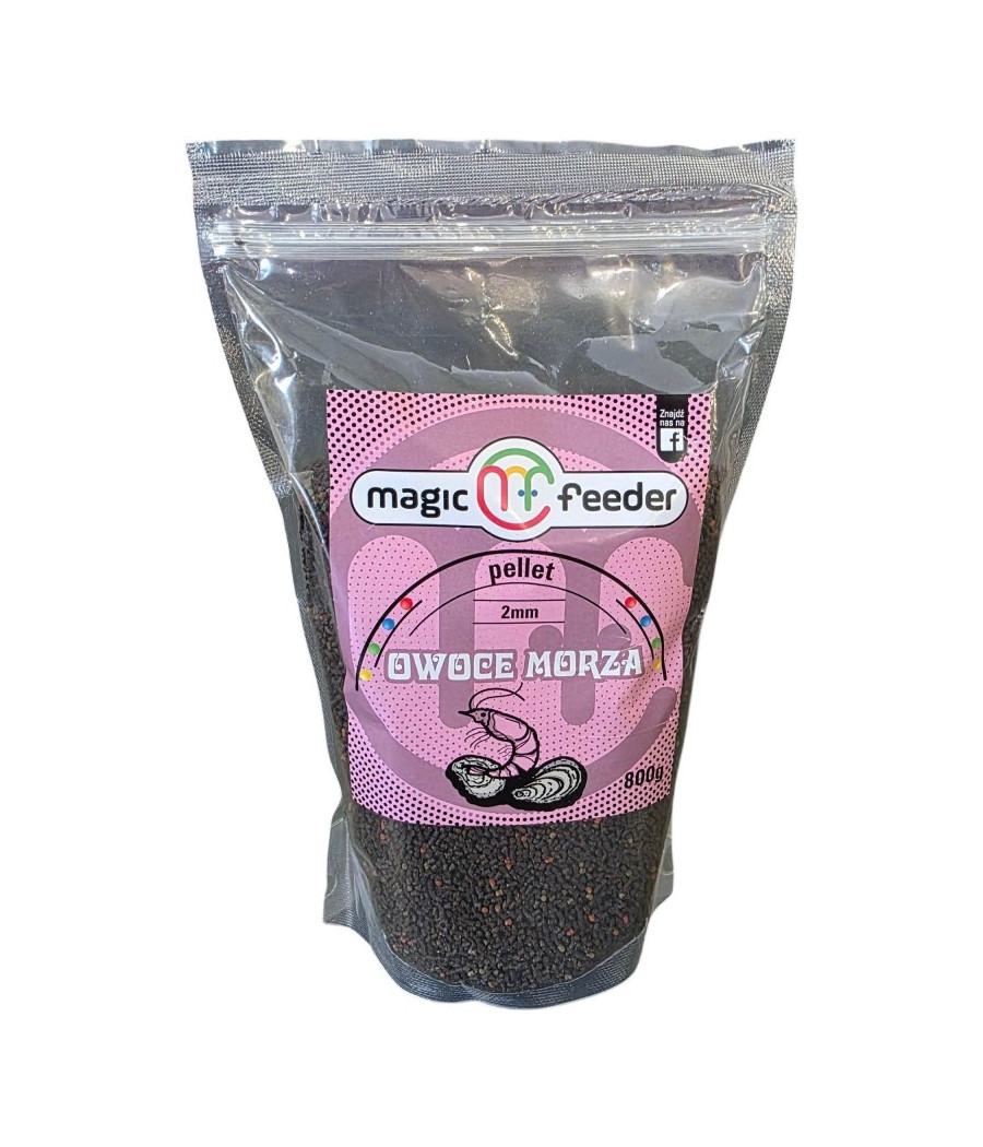 Pellet MAGIC FEEDER OWOCE MORZA DO METODY 2mm 800g
