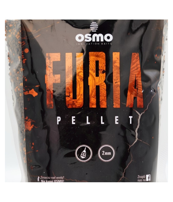 Pellet Osmo Furia 2mm 900g