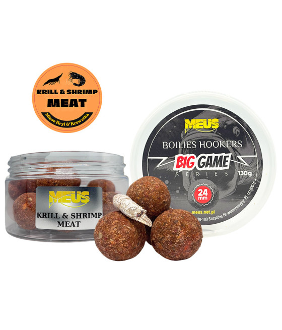 Kulki Hakowe Big Game 24mm Krill & Shrimp 130g MEUS