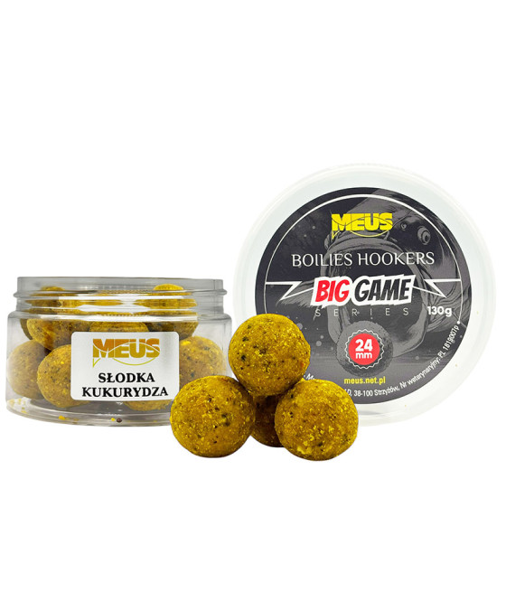 Kulki Hakowe Big Game 24mm Słodka Kukurydza 130g MEUS