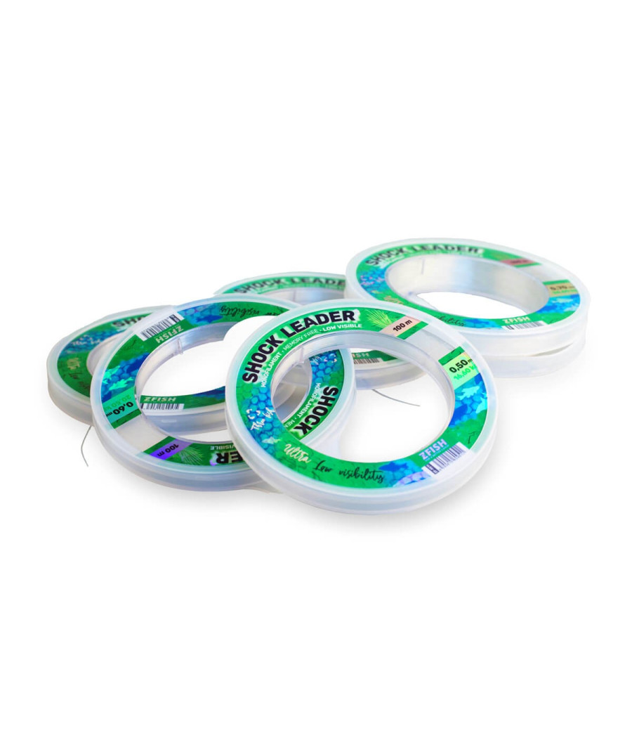 Przypon Strzałowy 0,50mm 16,60kg ZFISH Vision Shock Leader 100 m