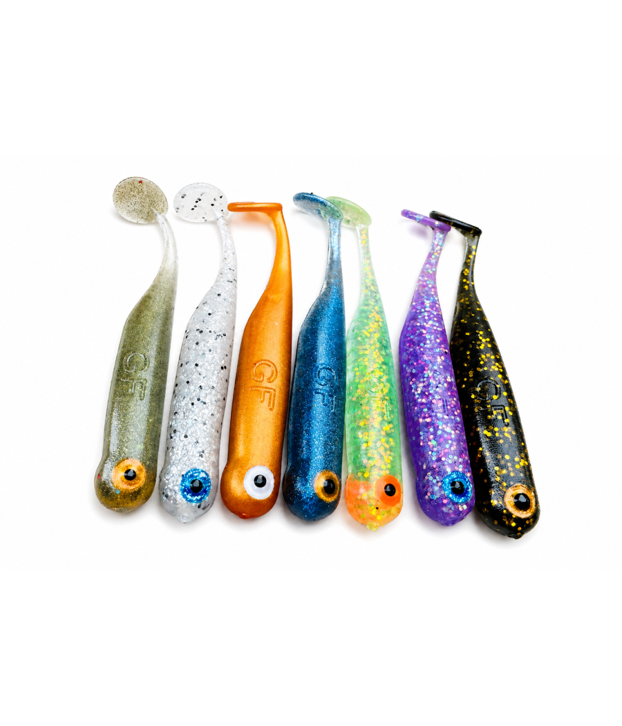 Guma GF1 Ripper 4,9cm Multicolor I 20szt GreatFish