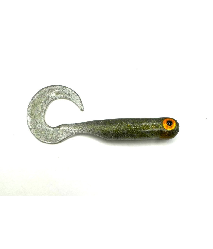 Guma GF1 Twister 4,9cm Natural 10szt GreatFish