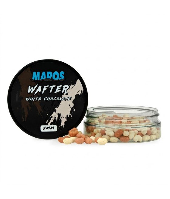 Kulki Wafters White Chocolate Dumbells 8mm Maros