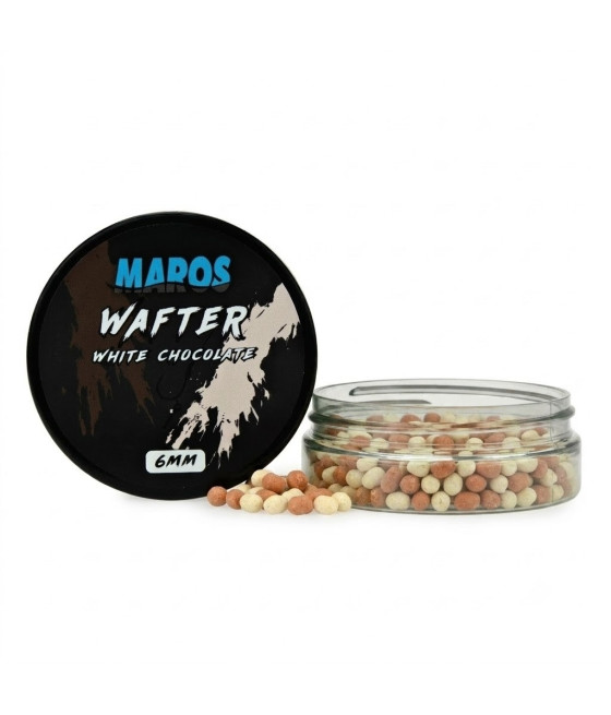Kulki Wafters White Chocolate Dumbells 6mm Maros