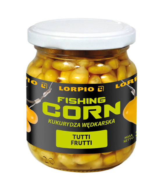 Kukurydza aromatyzowana w zalewie Tutti-Frutti Lorpio 125g