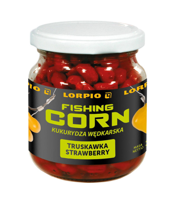 Kukurydza aromatyzowana barwiona Truskawka Lorpio 125g