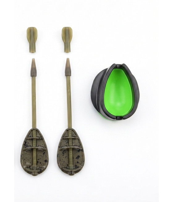 Zestaw Podajników Miracle Fish L 30+40g + Foremka Wyciskana