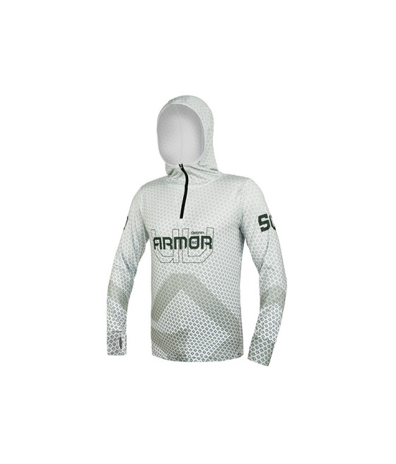 Bluza z Kaprurem UV Armor 50+ Olive Delphin