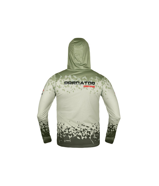 Bluza z Kapturem UV Armor 50+ Predator Delphin