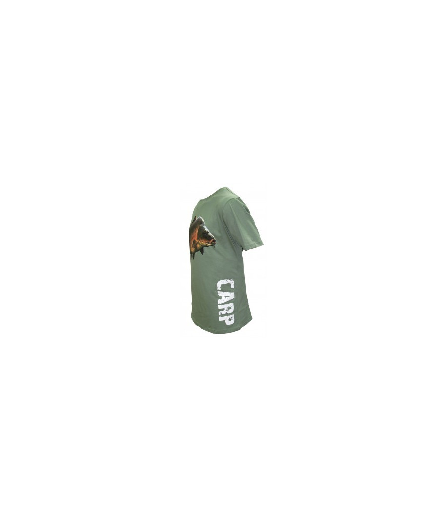 Koszulka rozm. L T-Shirt Carp Oliwkowozielona ZFish