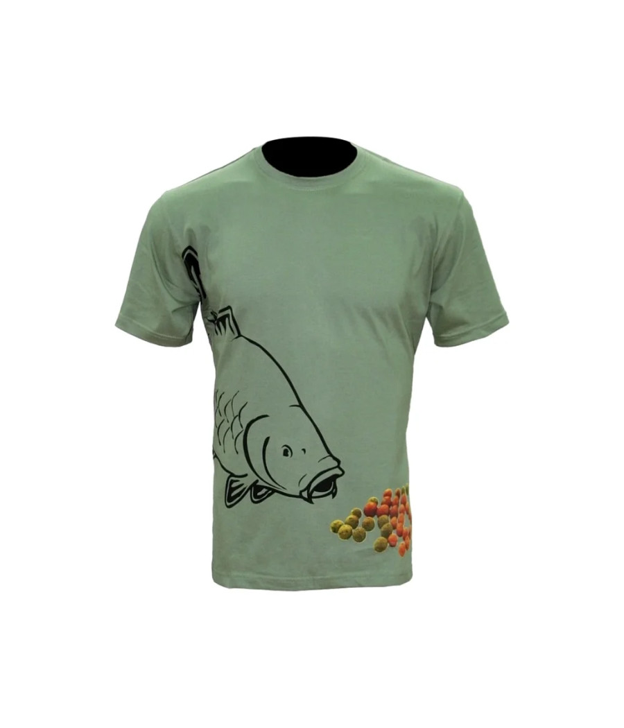 Koszulka rozm. M Boilie T-Shirt Olive Green ZFish