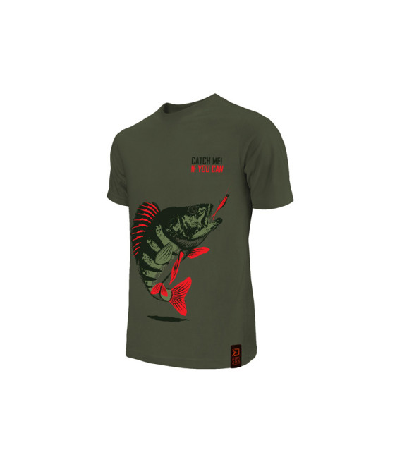 Koszulka rozm. M T-Shirt Okoń Catch me! Delphin