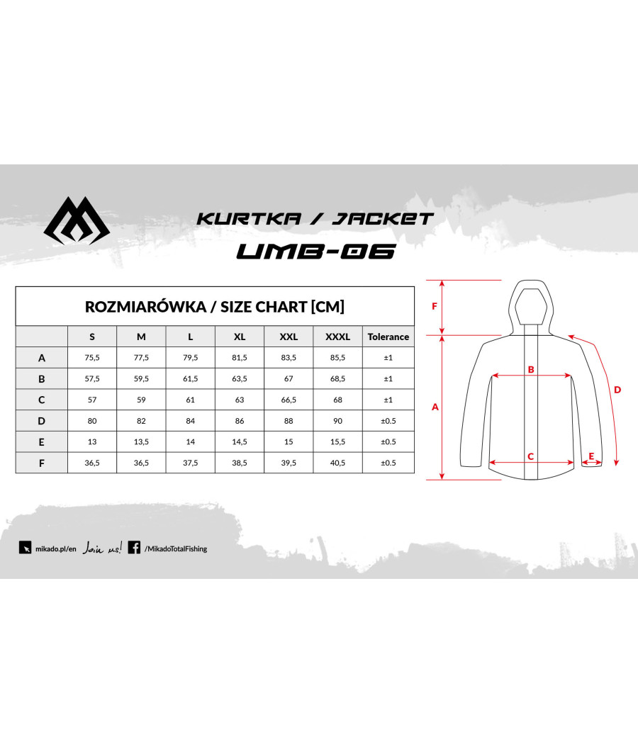 Kurtka Przeciwdeszczowa MFT Rain Jacket 2,5L - rozm. L Mikado