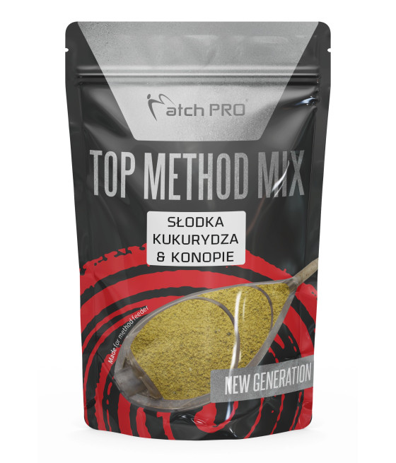 Zanęta MatchPro Method Mix Słodka Kukurydza & Konopie 700g