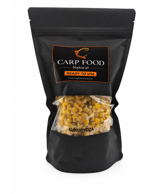 Kukurydza Naturalna 1 kg Wędkarska CARP FOOD