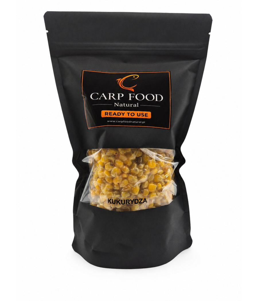 Kukurydza Naturalna 1 kg Wędkarska CARP FOOD