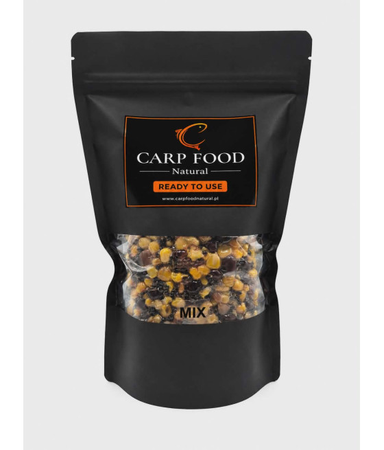 Mix Kukurydza-Konopia-Bobik 1 kg Naturalny CARP FOOD