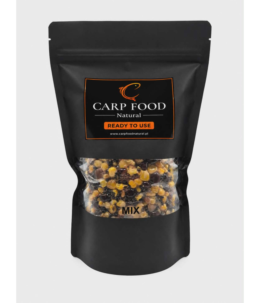 Mix Kukurydza-Konopia-Bobik 1 kg Naturalny CARP FOOD