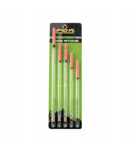 Zestaw Spławików Pellet Waggler Crystal 5 szt.